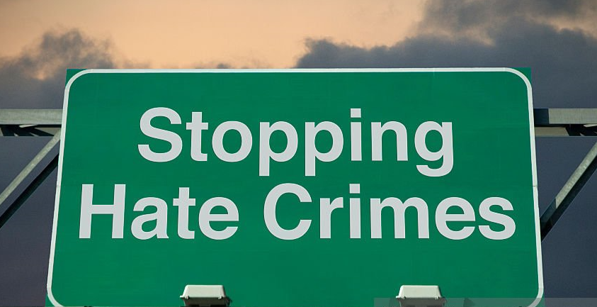 Hate Crime Signpost 