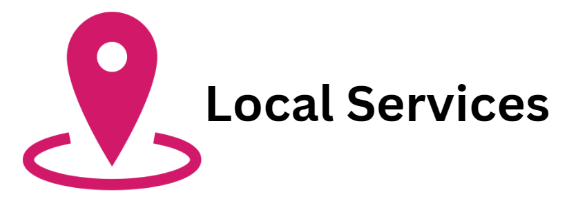 Location of local learning disability resources  It is an image of a pin point on a map.
