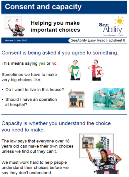 consent and capacity