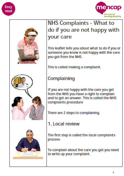 NHS Complaints nhs complaints
